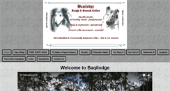 Desktop Screenshot of baqilodge.com
