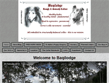 Tablet Screenshot of baqilodge.com